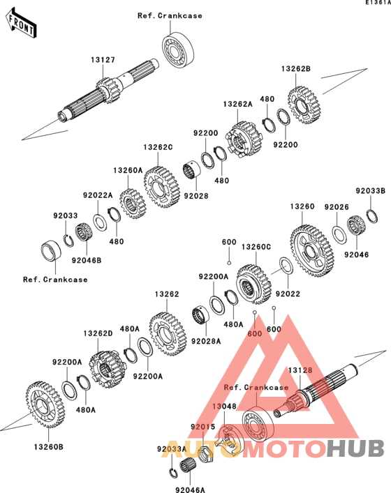 Transmission(r2-r5)