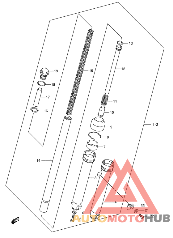 Передняя вилка