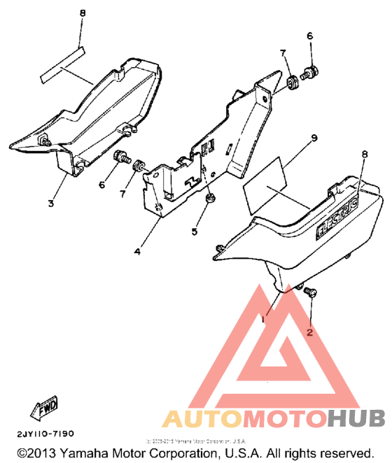 Боковые обтекатели