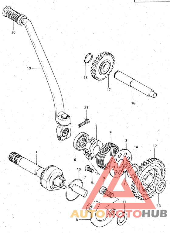 Ножной стартер