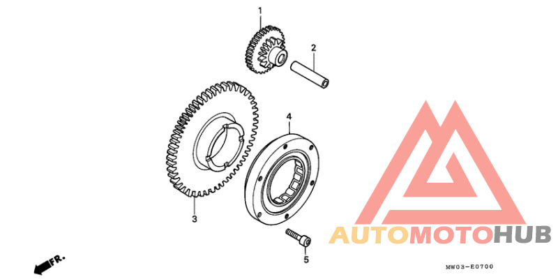 Муфта стартера