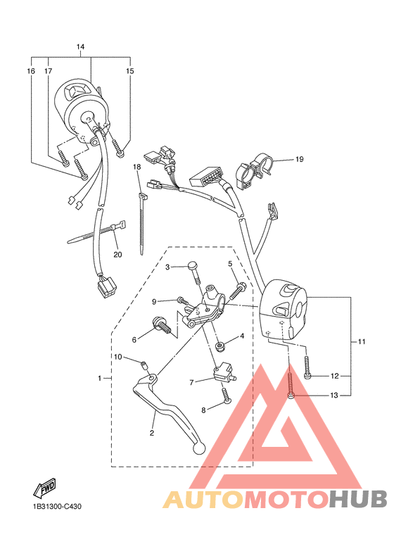 Handle switch & lever