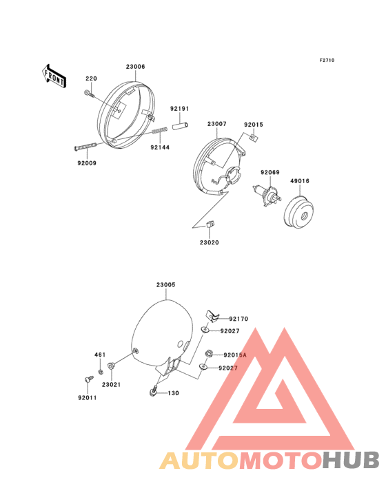 Headlight(s)(vn800-a6)