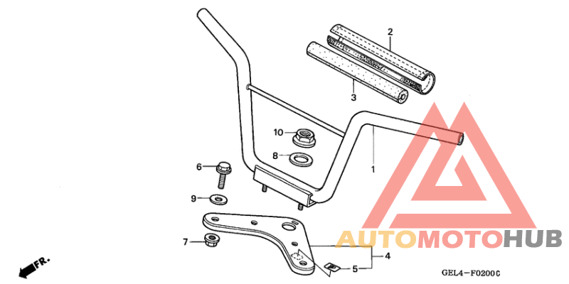 Handle pipe/top bridge