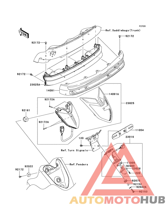 Taillight unit ass`y