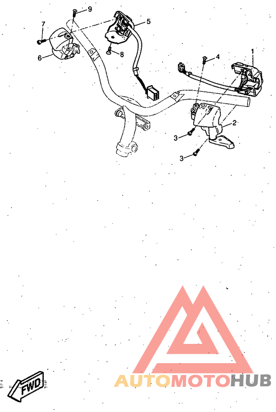 Handle switch. lever