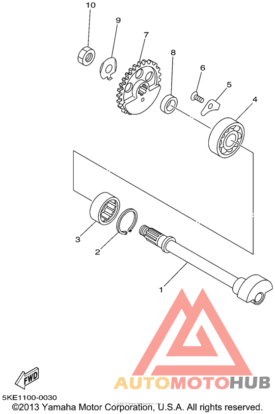 Counter shaft