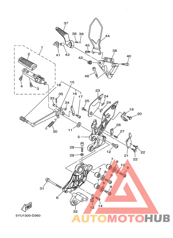 Stand & footrest 2