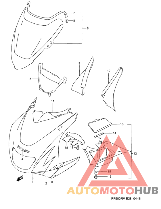 Cowling body
