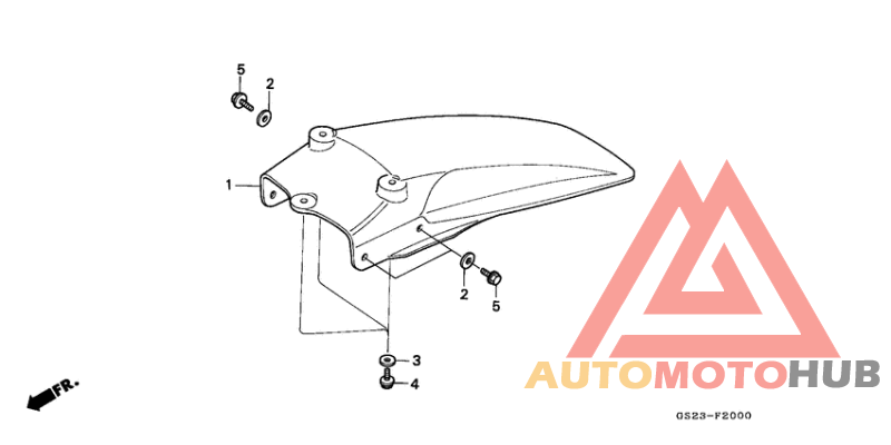Заднее крыло