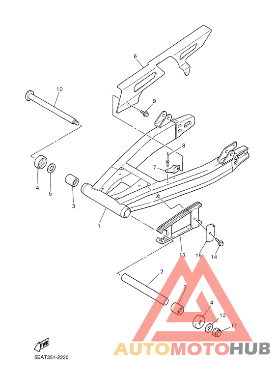 Hinterradschwinge&aufhaengung