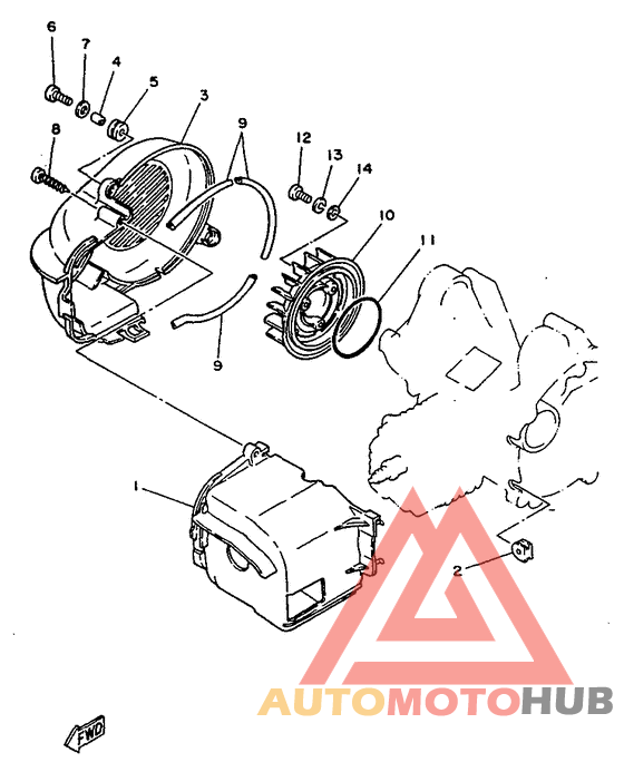 Кожух вентилятора
