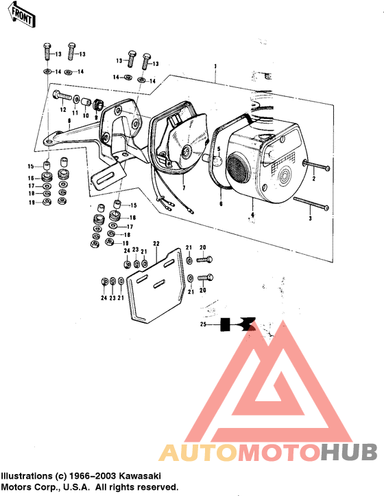Taillight unit ass`y