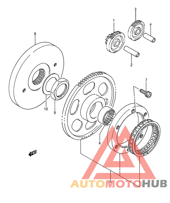 Муфта стартера