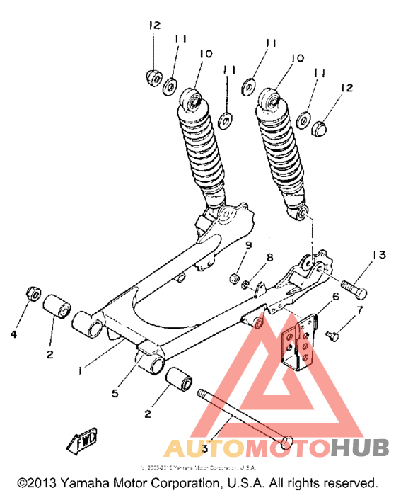 Rear arm - suspension
