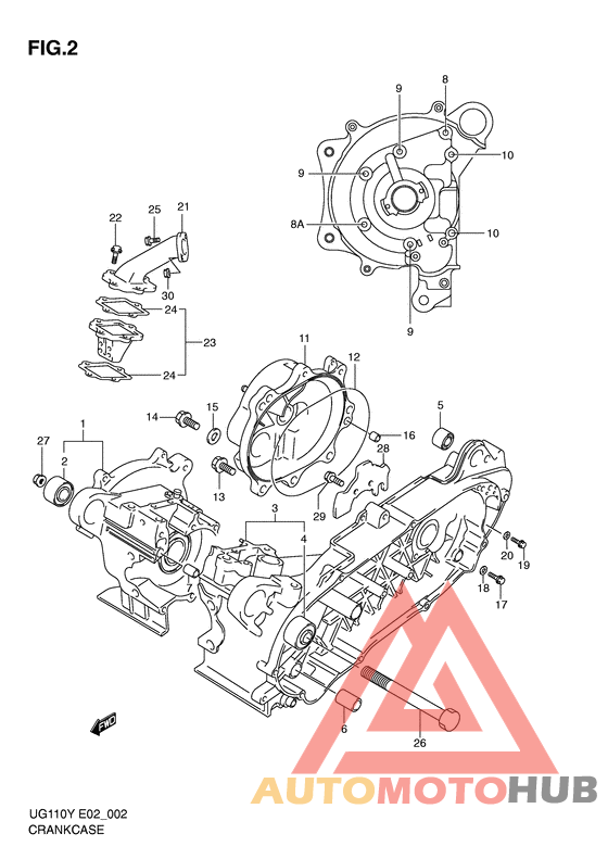 Картер двигателя