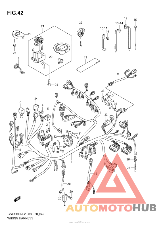 Wiring Harness (Gsx1300R L2 E03)