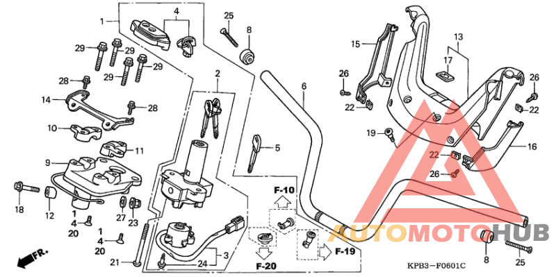 Handle pipe/handle cover