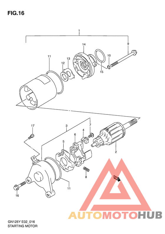 Стартерный мотор