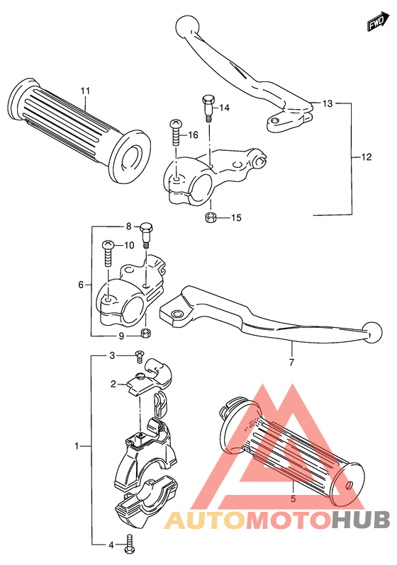 Рулевой рычаг