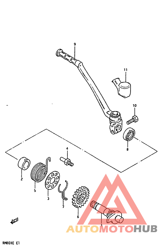 Ножной стартер