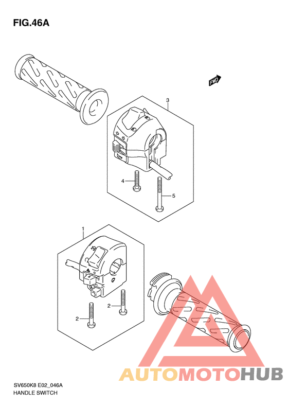 Рулевой переключатель