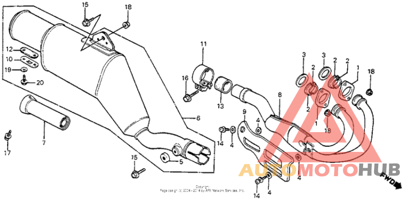 Muffler 83-84