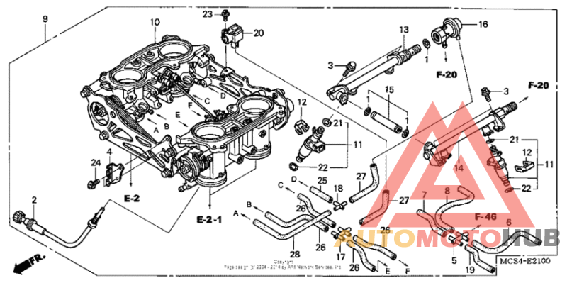 Throttle body (assy.)