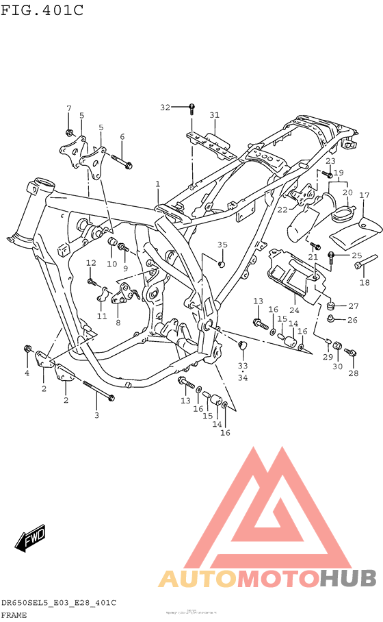 Frame (Dr650Sel5 E33)