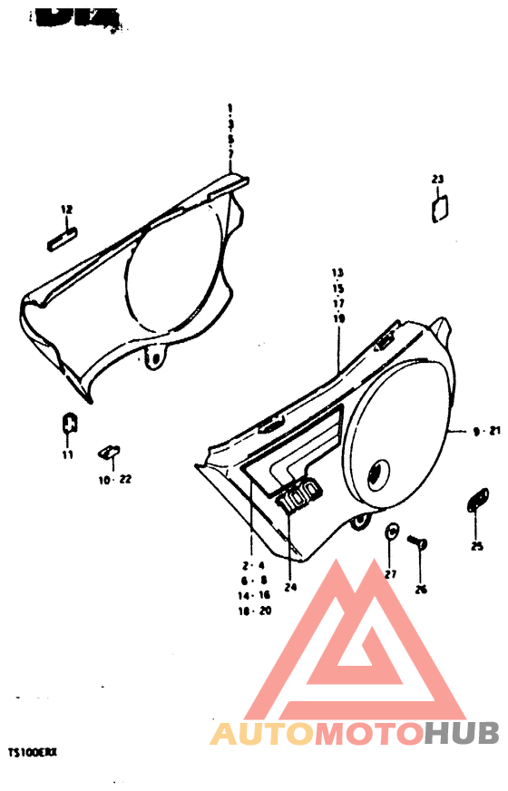 Обтекатель задний