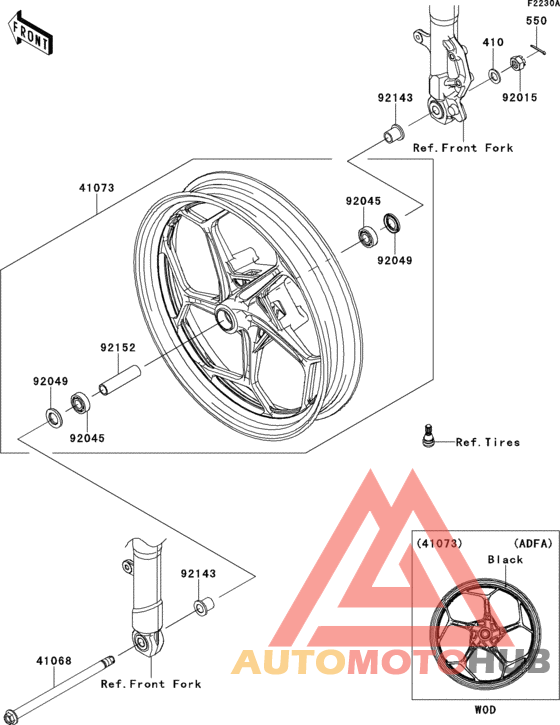 Front wheel(adfa)(ca,us)