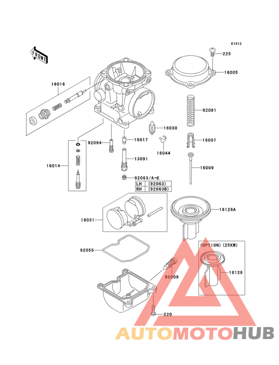 Карбюратор в разборе