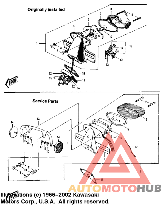 Taillight unit ass`y