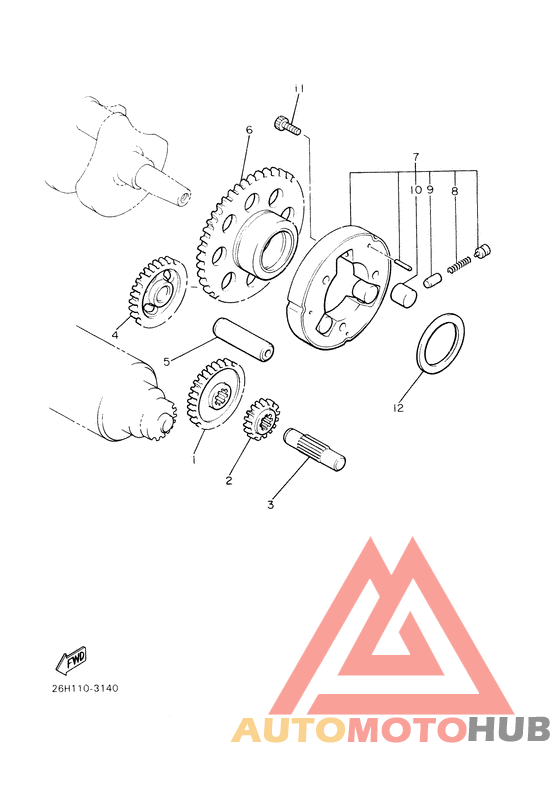 Муфта стартера