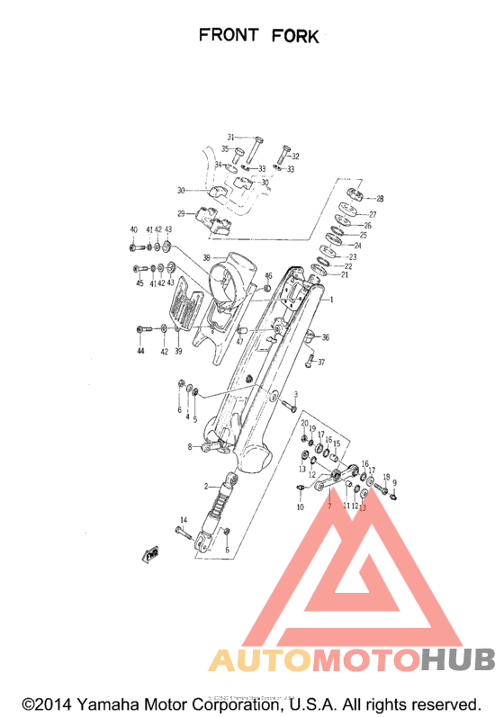 Передняя вилка