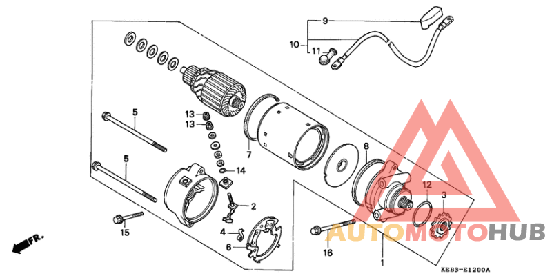 Стартерный мотор