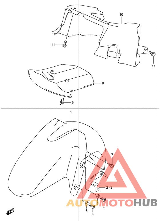 Переднее крыло