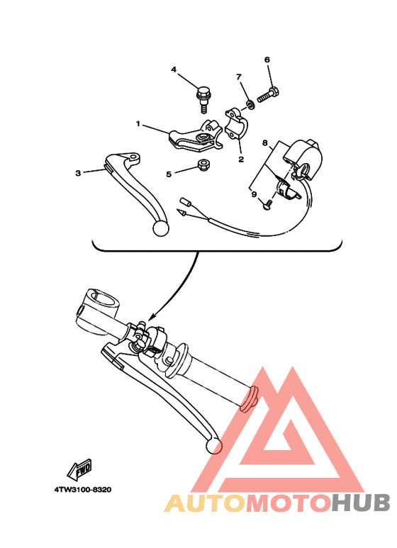 Interruptor  manillar&palanc