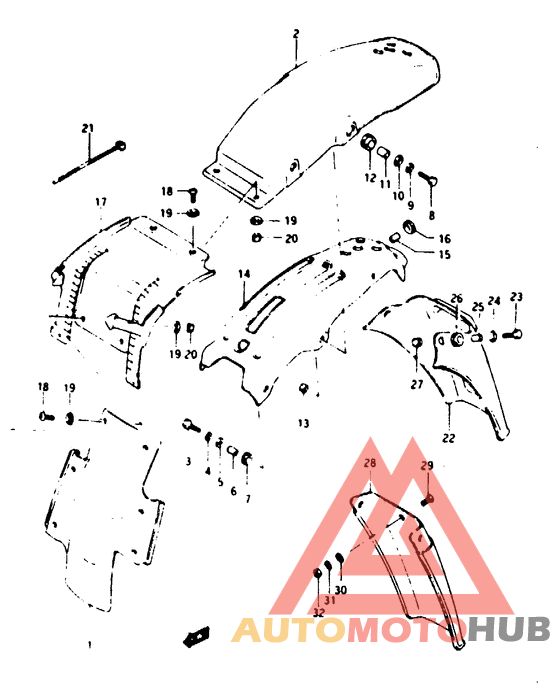 Заднее крыло