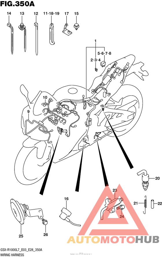 Wiring Harness (Gsx-R1000L7 E03)