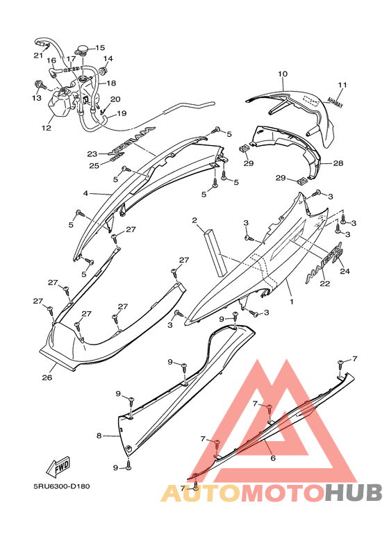Боковые обтекатели