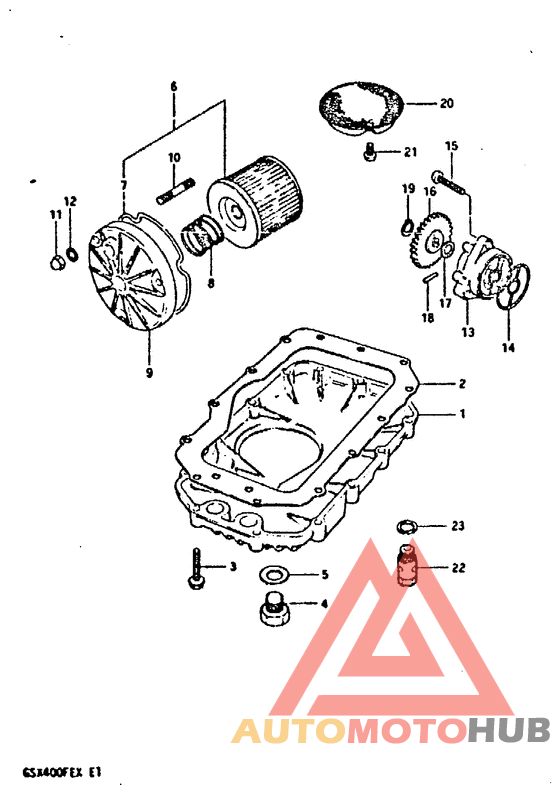 Oil pump - oil filter