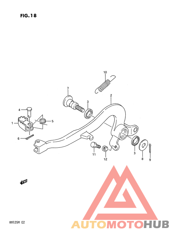 Передний суппорт