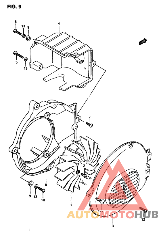 Вентилятор охлаждения