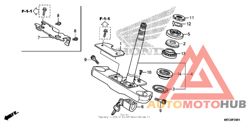 Steering stem (2)