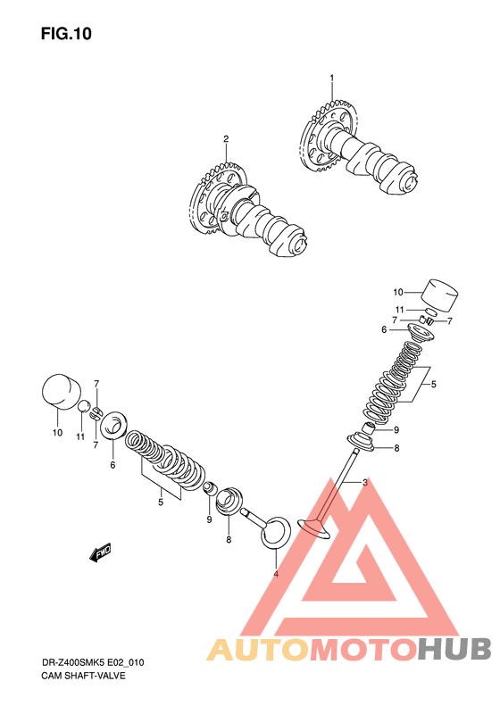Распред вал/клапана