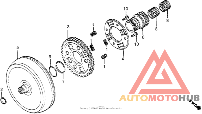 Cm400a torque converter 79-81