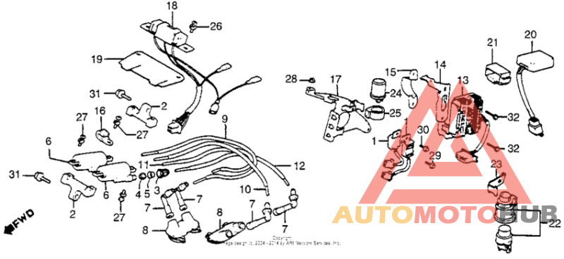 Ignition coil + rectifier