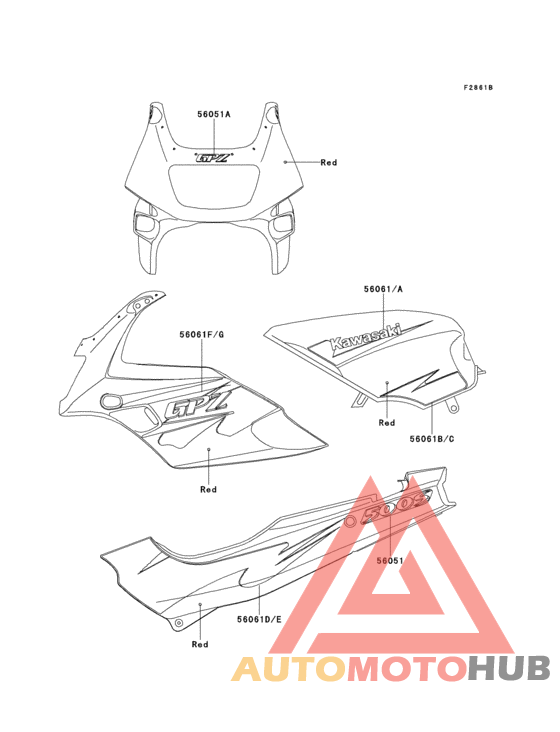 Decals(red)(ex500-f2)
