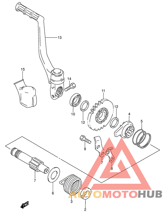 Ножной стартер